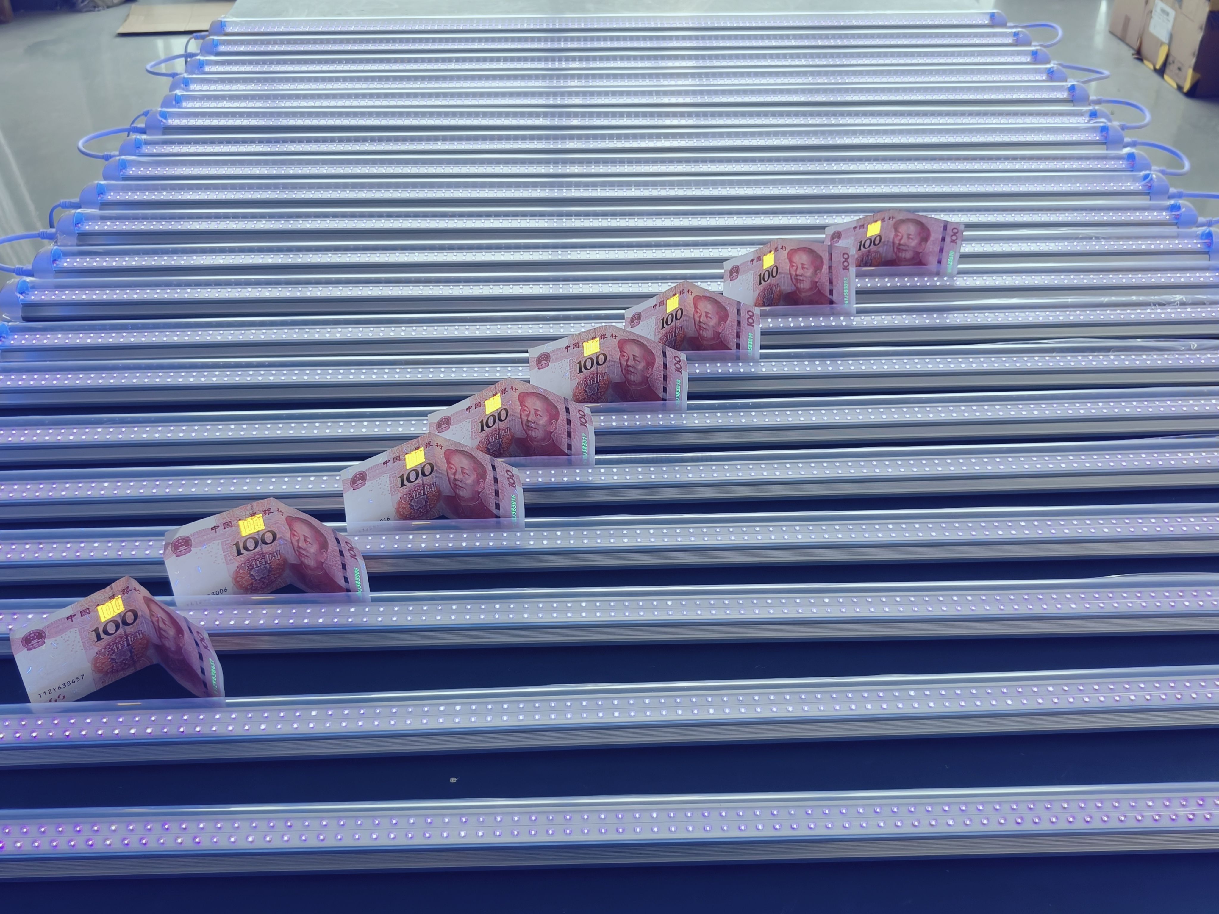 T8 double row LED UV tube 365NM