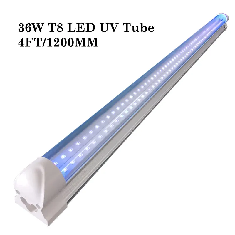 T8 36W Double row LED UV tube 365NM